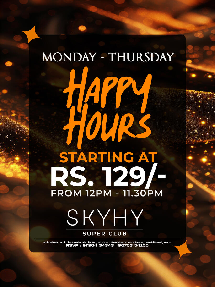 Timings: 12pm - 11.30 (Mon -Thu) & 12pm - 7pm (Fri - Sun)